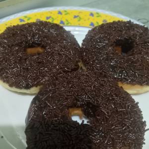 Donat meses coklat