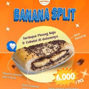 Roti Banana Split