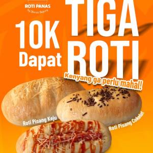 Roti Pisang Bundling dapat 3