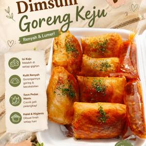 Dimsum goreng keju