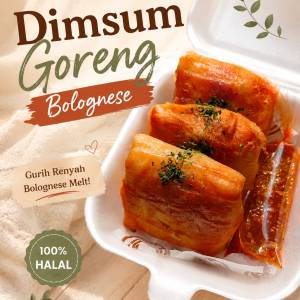 dimsum goreng bolognese