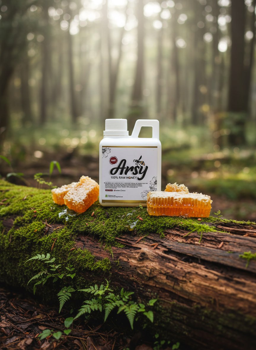 Gambar Produk Madu Arsy Raw Honey 500gr