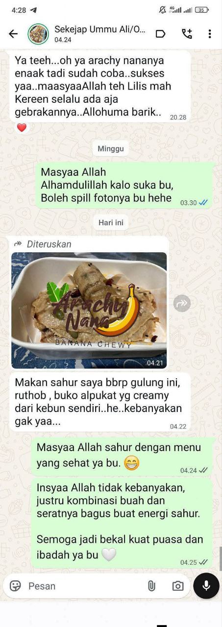 Gambar Produk Sale Pisang Granola Arachy Nana